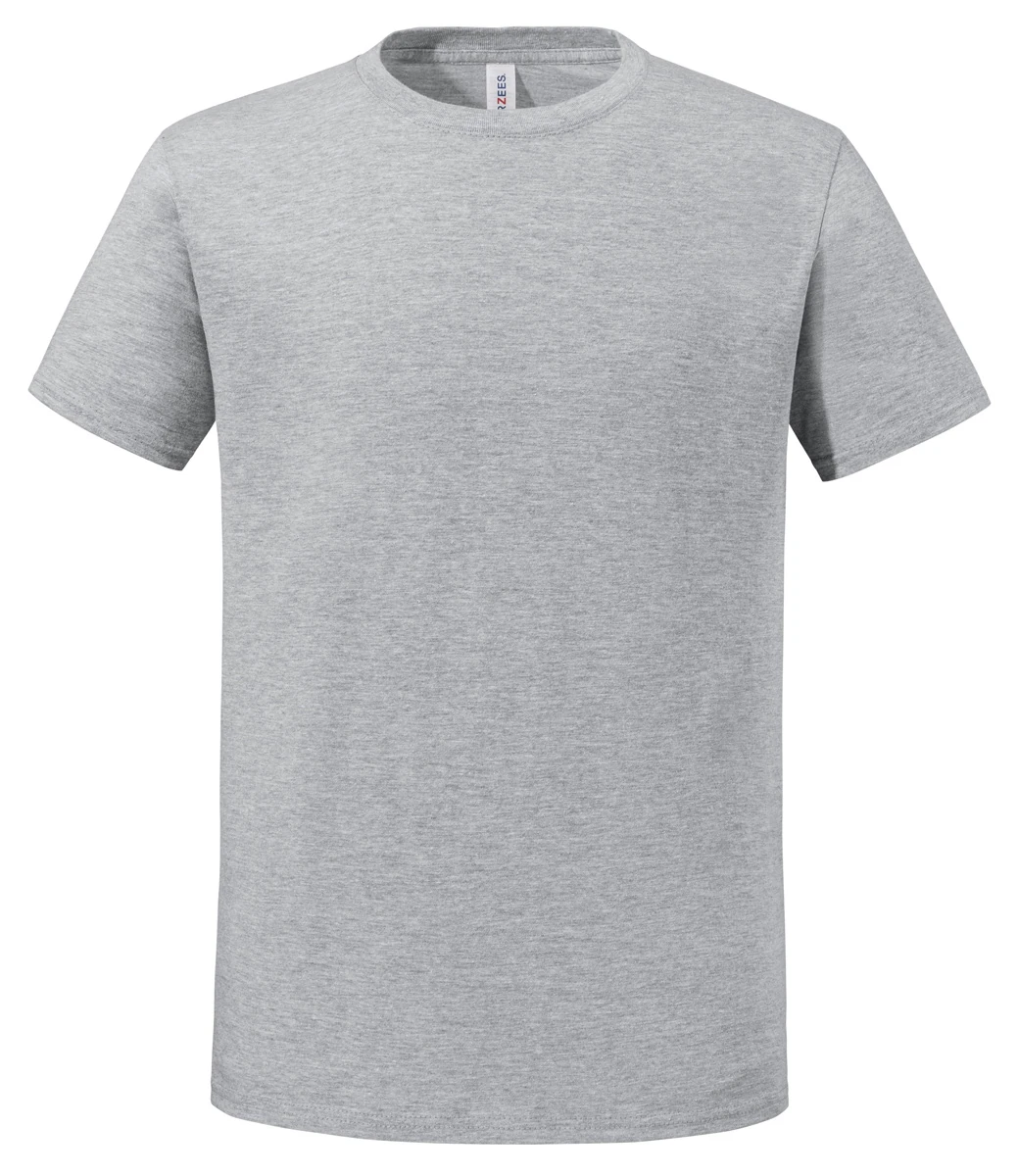 Jerzees T-Shirt, Farbe: athletic heather / graumeliert