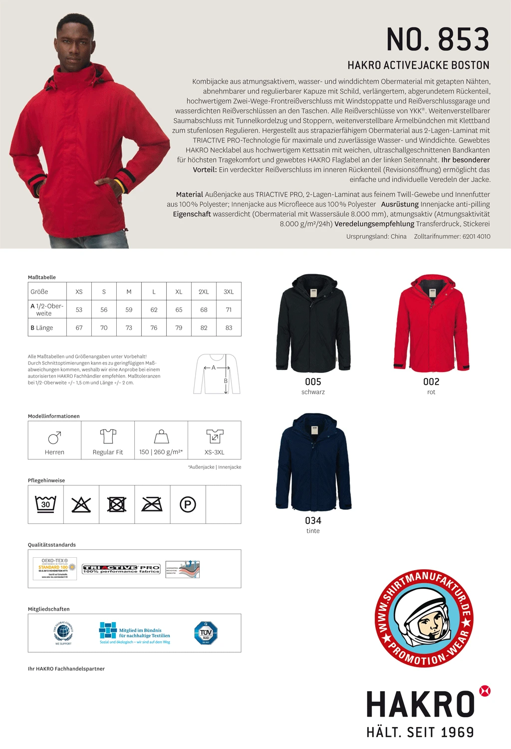 Hakro 3-in-1 Active Jacket