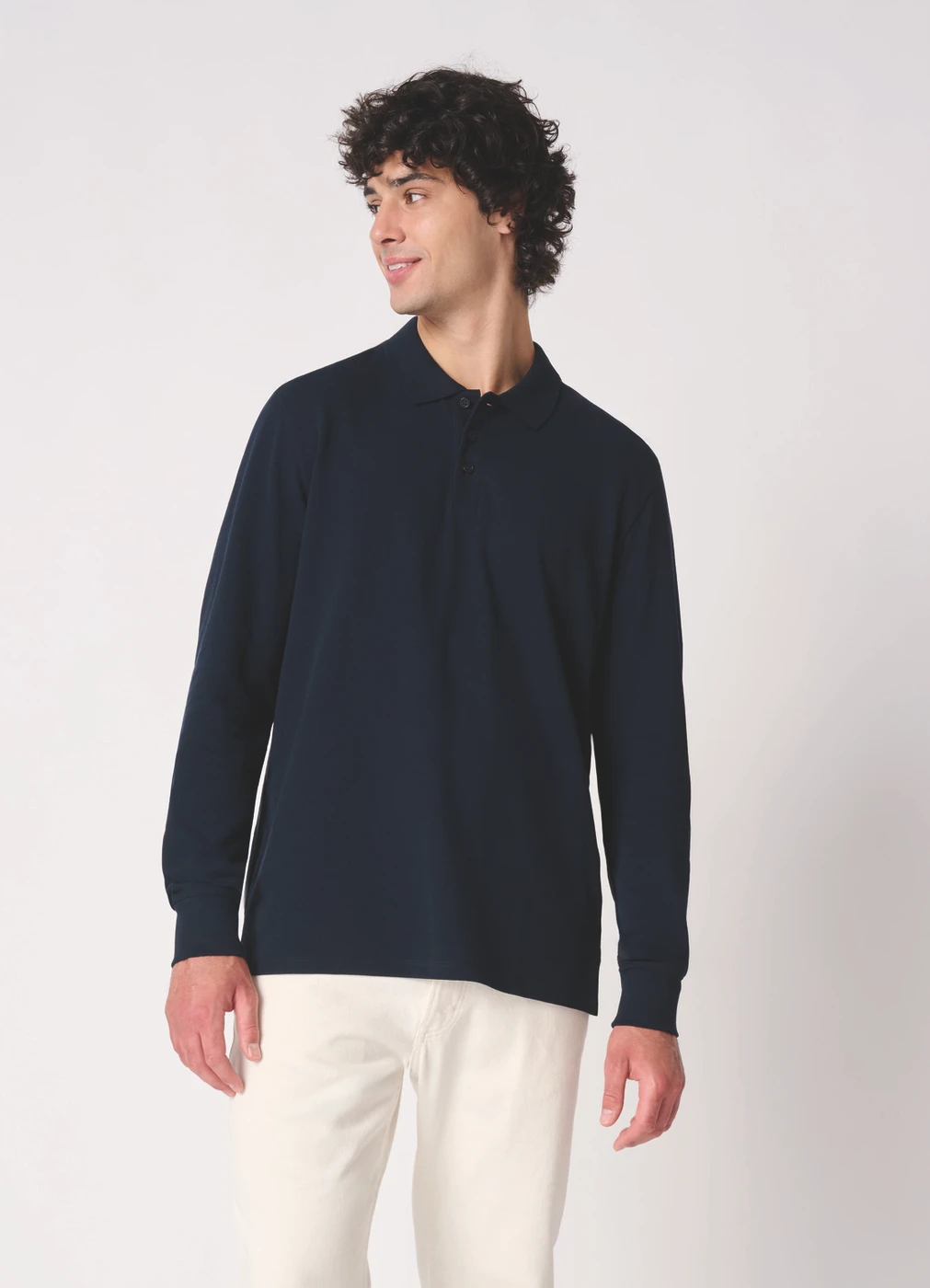 Ideal Basic Mens Longsleeve Piqué 200 Polo