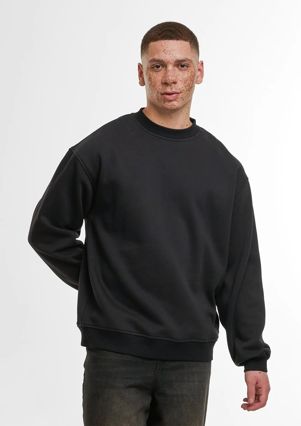 Build Your Brand Loose Fit Sweatshirt