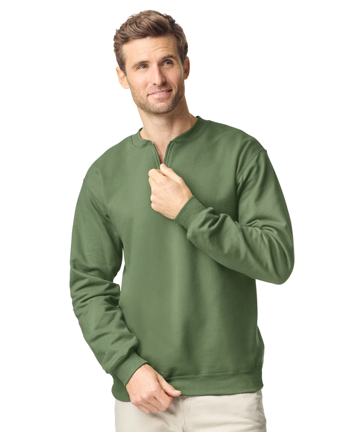 Gildan Softstyle Midweight Fleece 1/4 Zip Sweatshirt