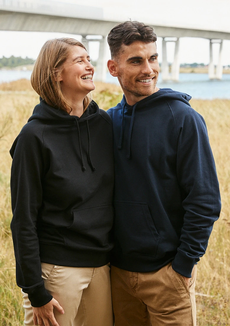Neutral Unisex Tiger Cotton Hoodie