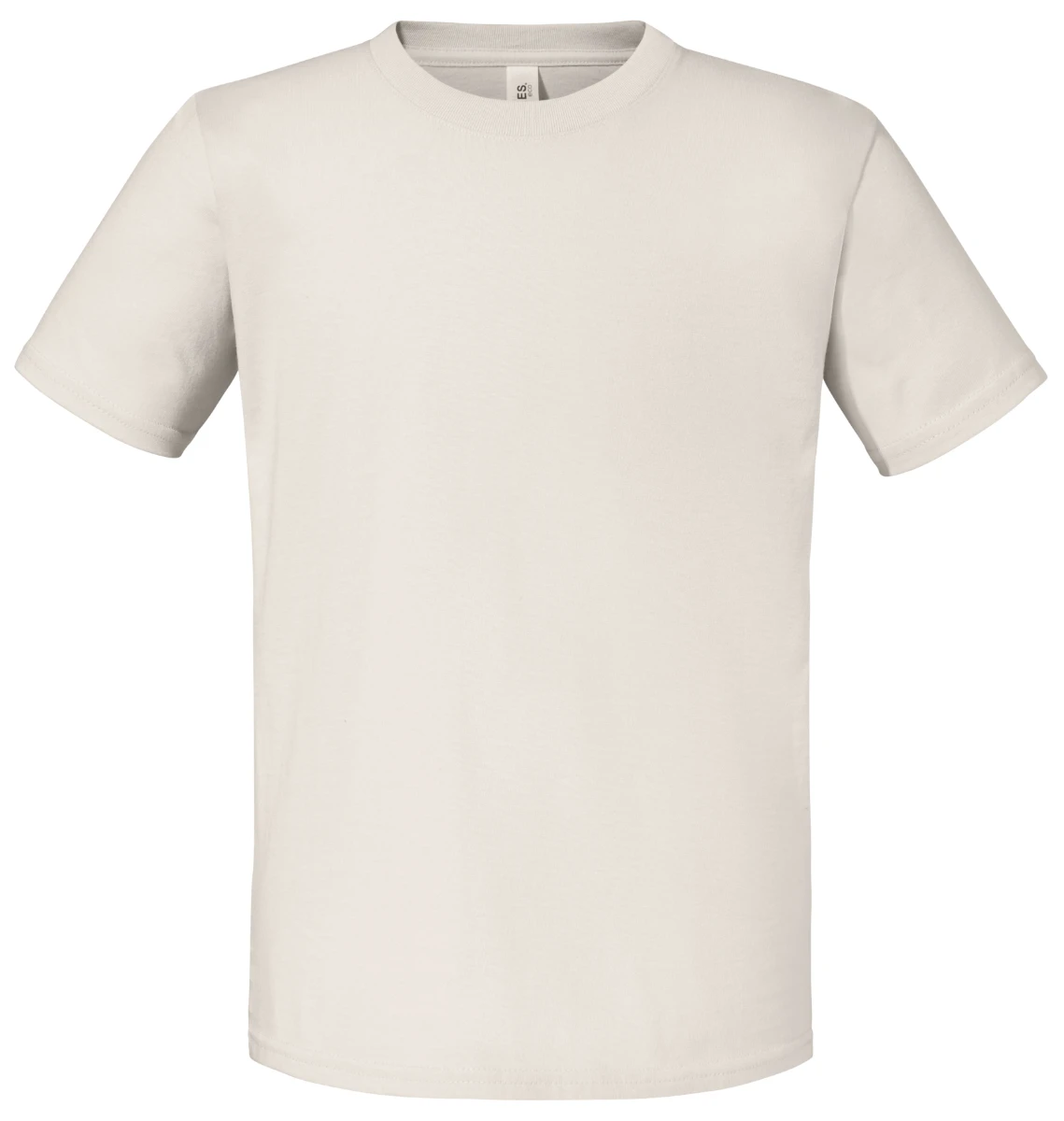 natur-farbenes Kinder-T-Shirt, Marke Jerzees