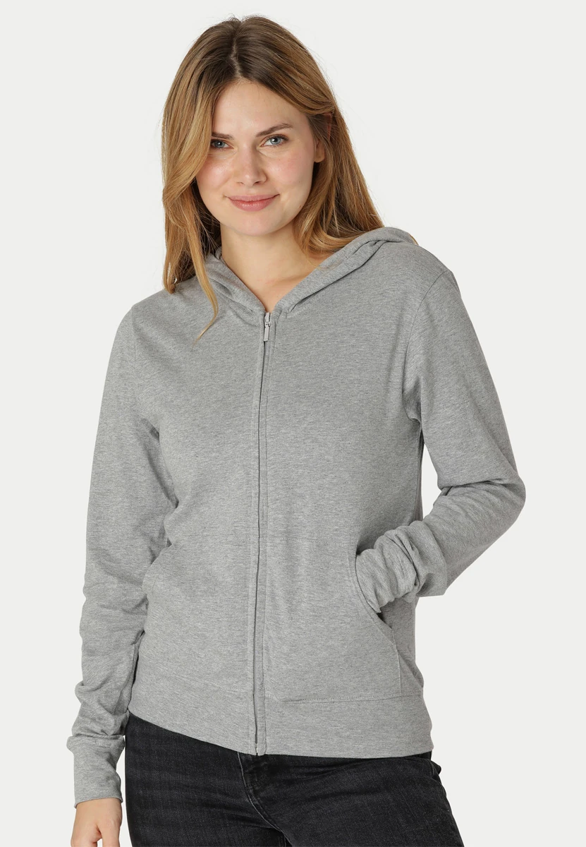 Neutral Unisex Jersey Zip Hoodie