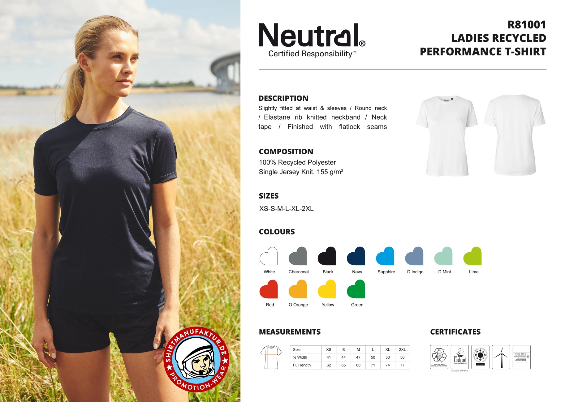Neutral Ladies Performance T-Shirt