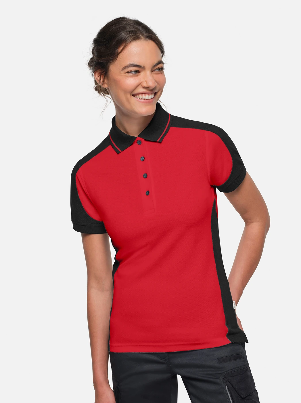 Hakro Ladies Polo Contrast Mikralinar Eco Hakro Ladies Polo Contrast Mikralinar Eco
