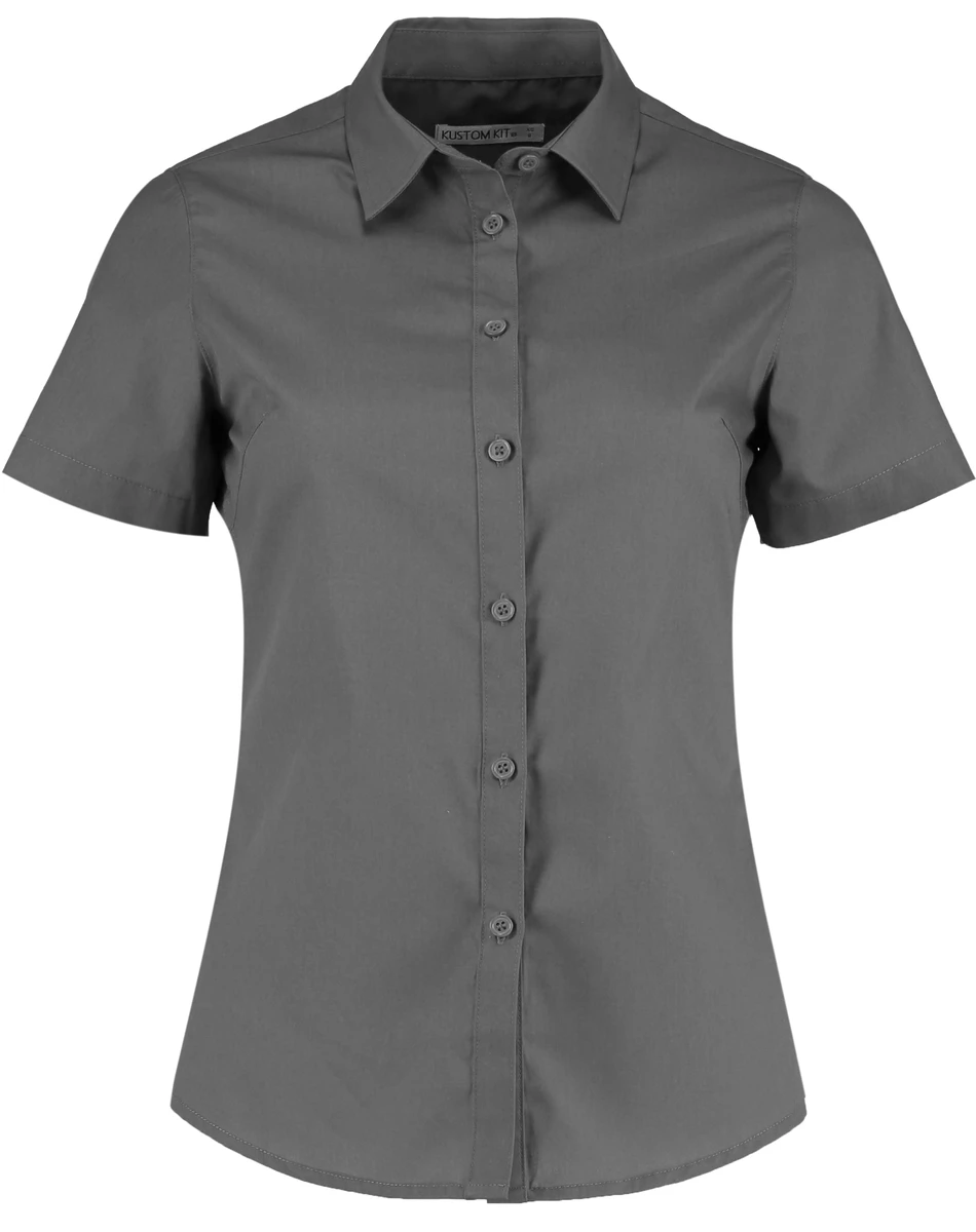 Kustom Kit Womens Poplin Blouse