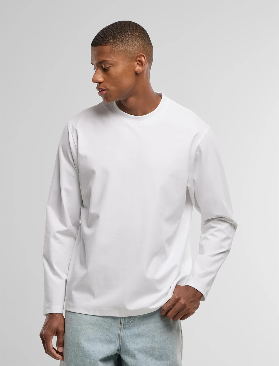 Build Your Brand Sorona Loose Longsleeve
