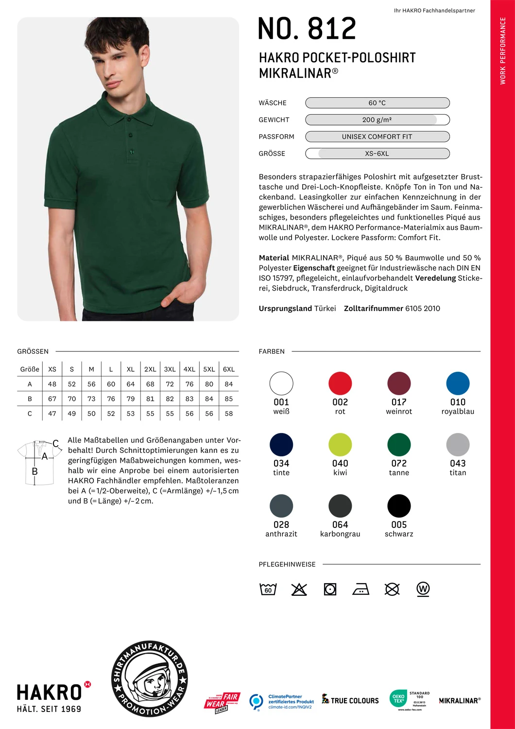 Hakro Pocket-Polo Mikralinar Hakro Pocket-Polo Mikralinar