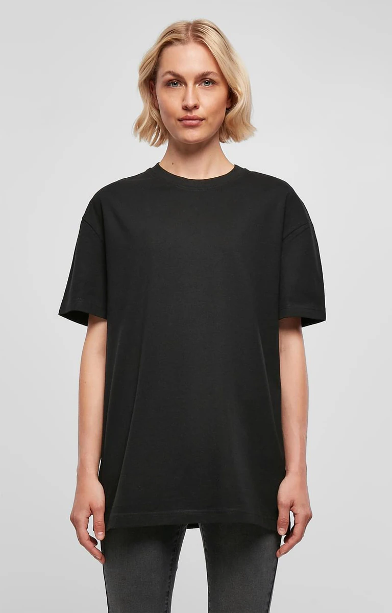 Build Your Brand Ladies Oversized Boyfriend Tee