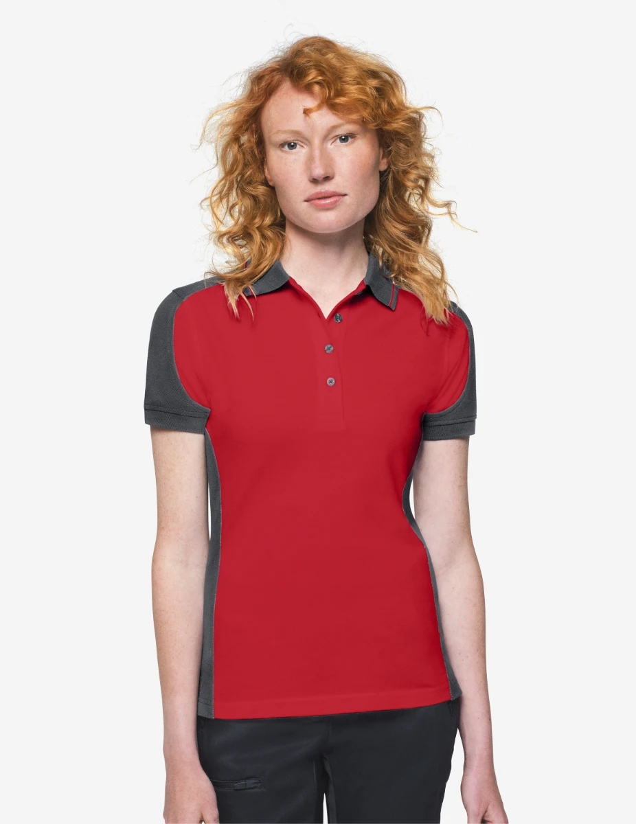Hakro Ladies Poloshirt Contrast Mikralinar Hakro Ladies Poloshirt Contrast Mikralinar