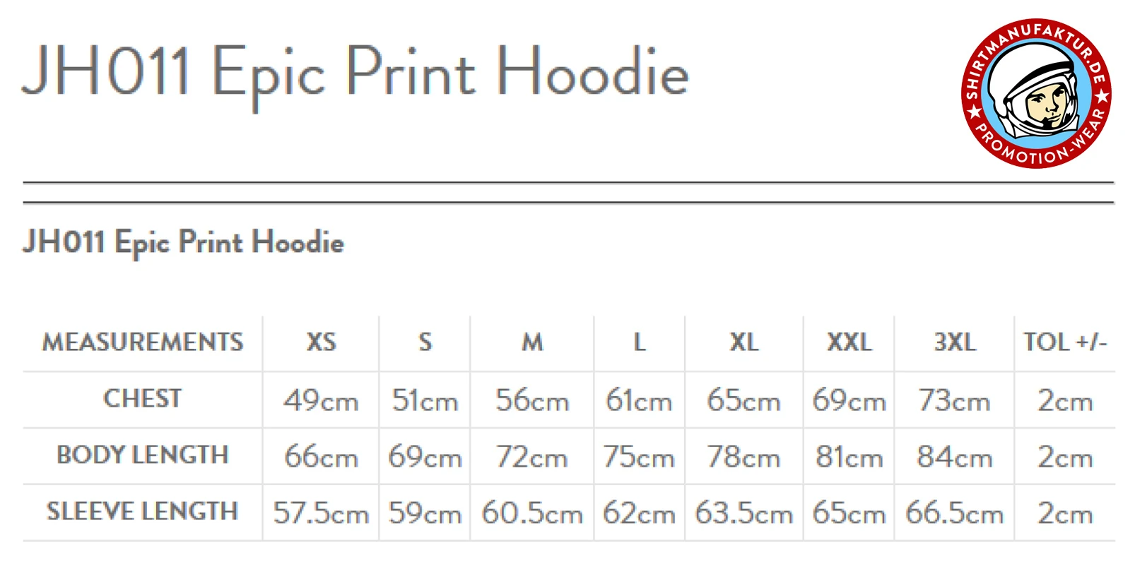 Just Hoods Epic Print Hoodie