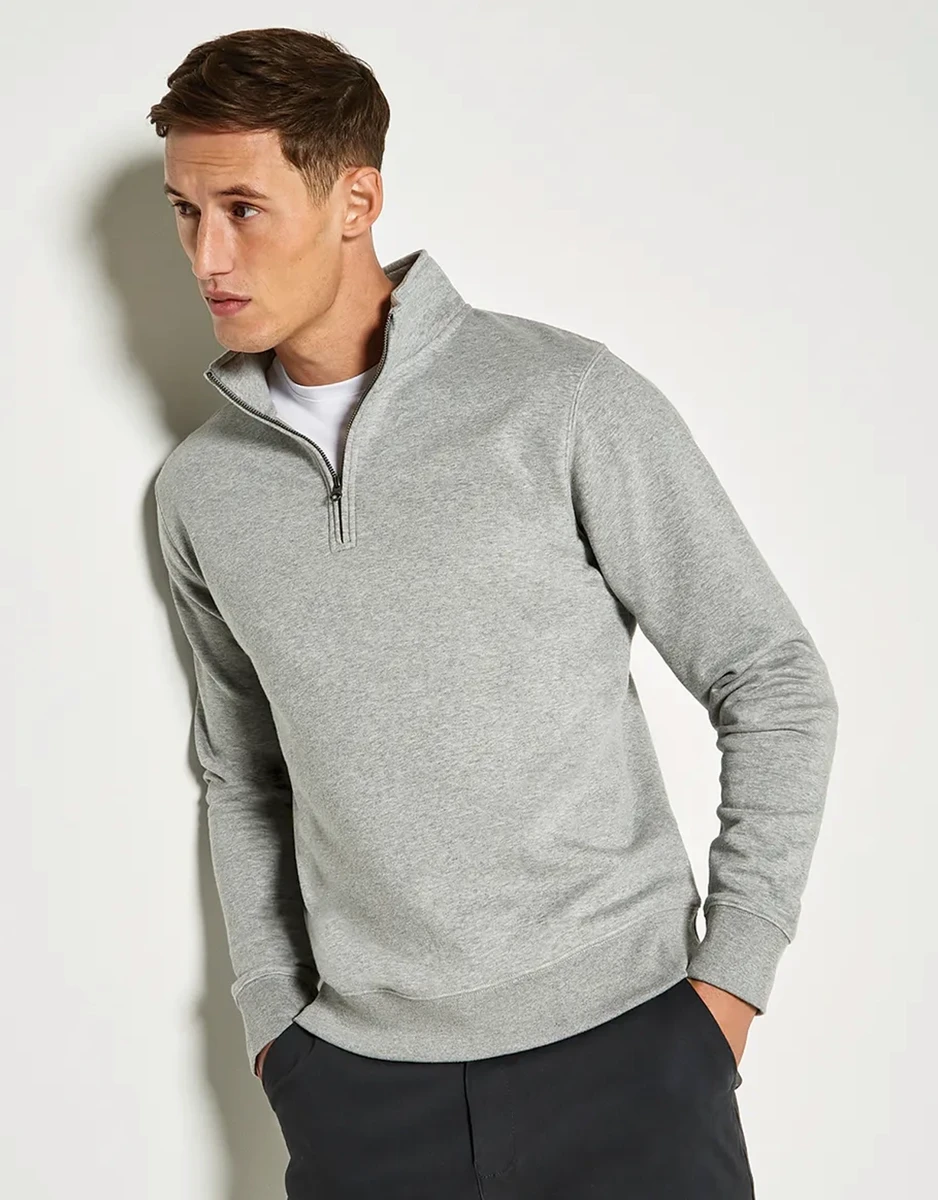 Kustom Kit Regular Fit 1/4 Zip Sweatshirt