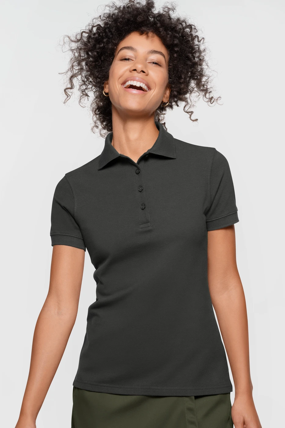 Hakro Ladies Label-Free Polo Heavy Mikralinar Eco