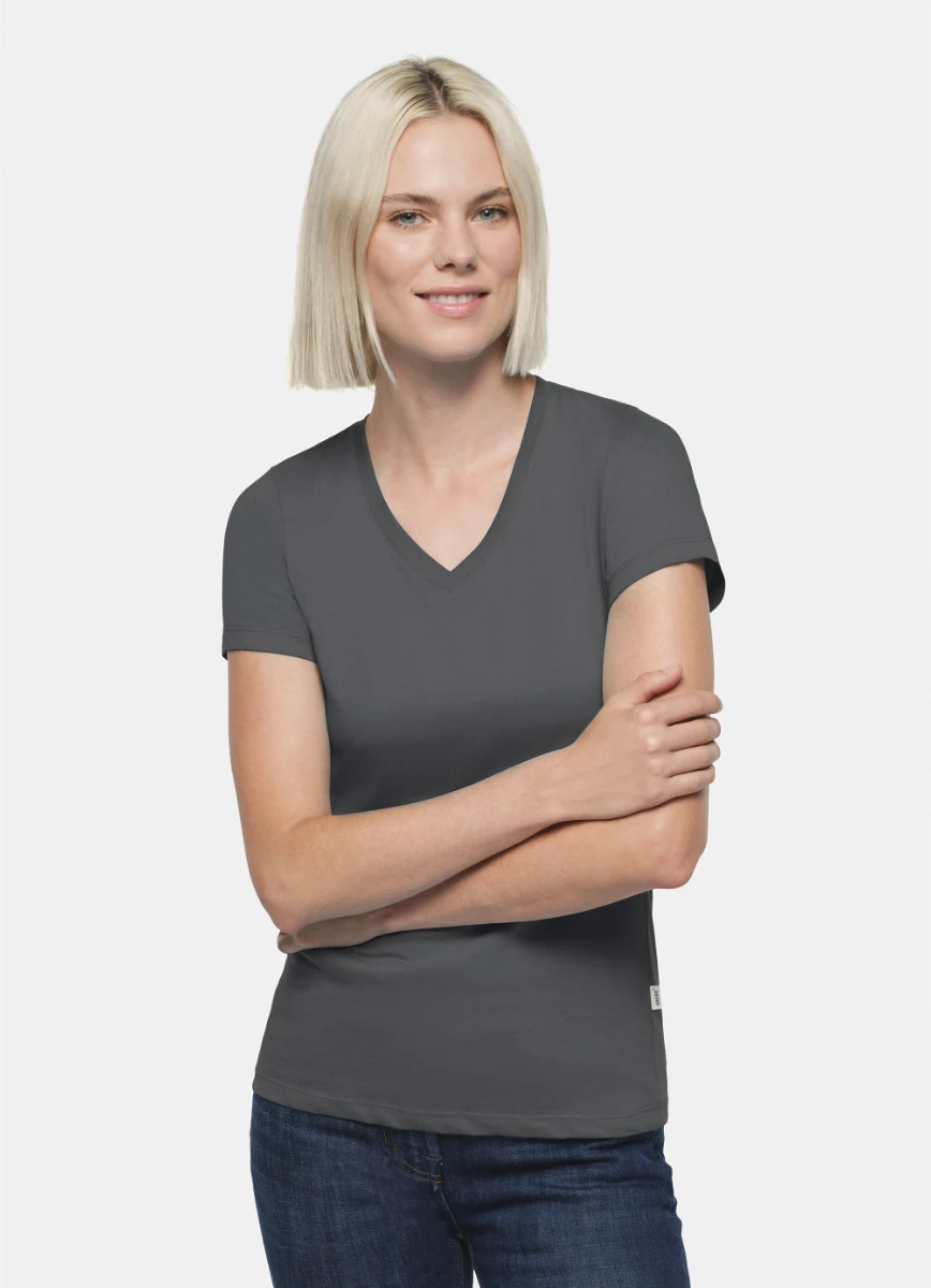 Hakro Ladies V-Shirt Classic