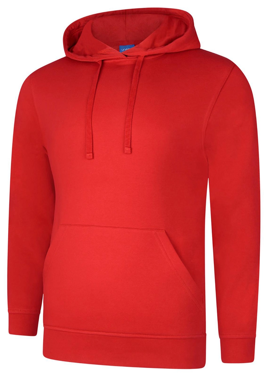 Uneek Deluxe Hooded Sweatshirt