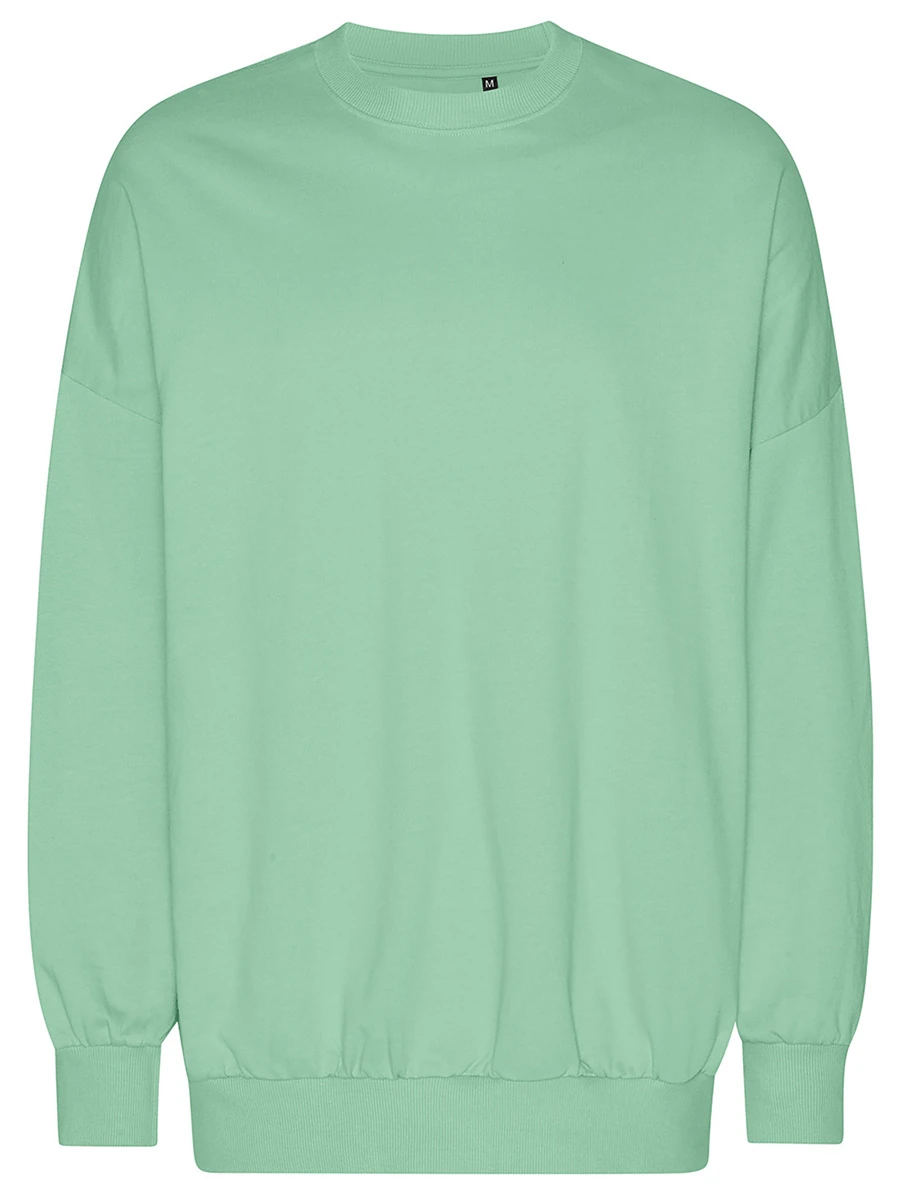 Neutral Oversized Tiger Cotton Sweatshirt