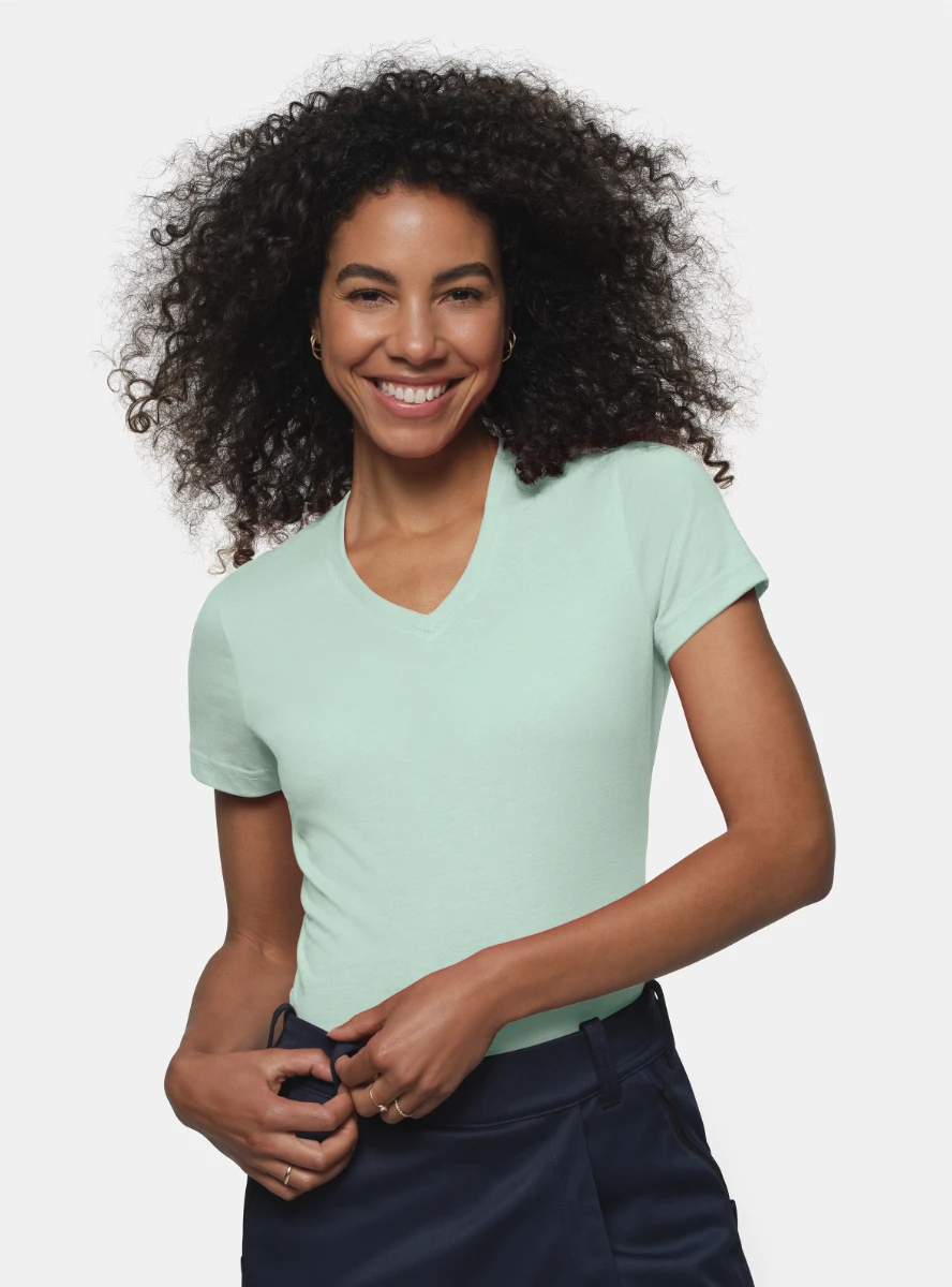 Hakro Ladies V-Shirt Mikralinar