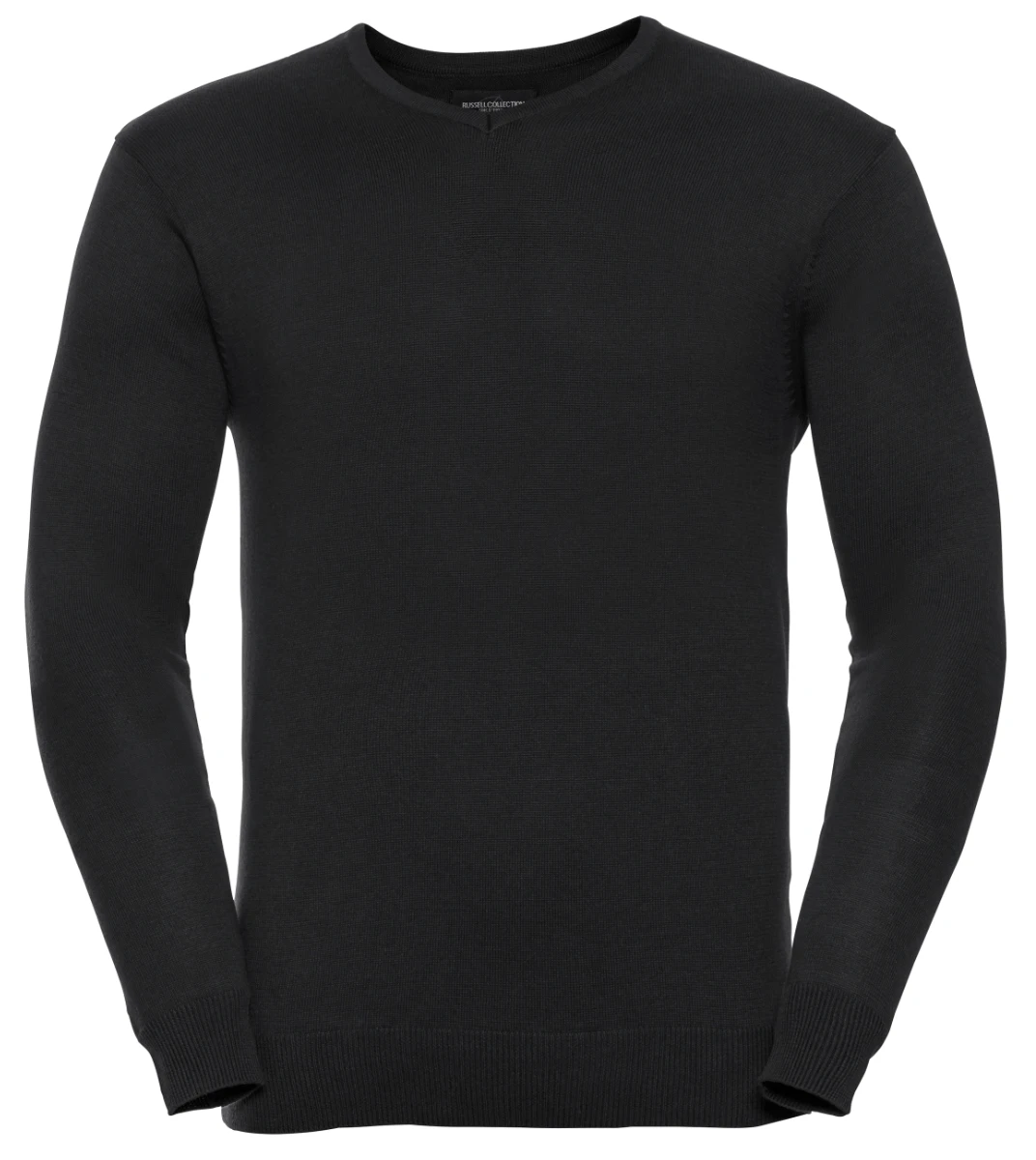 Russell V-Neck Knitted Pullover