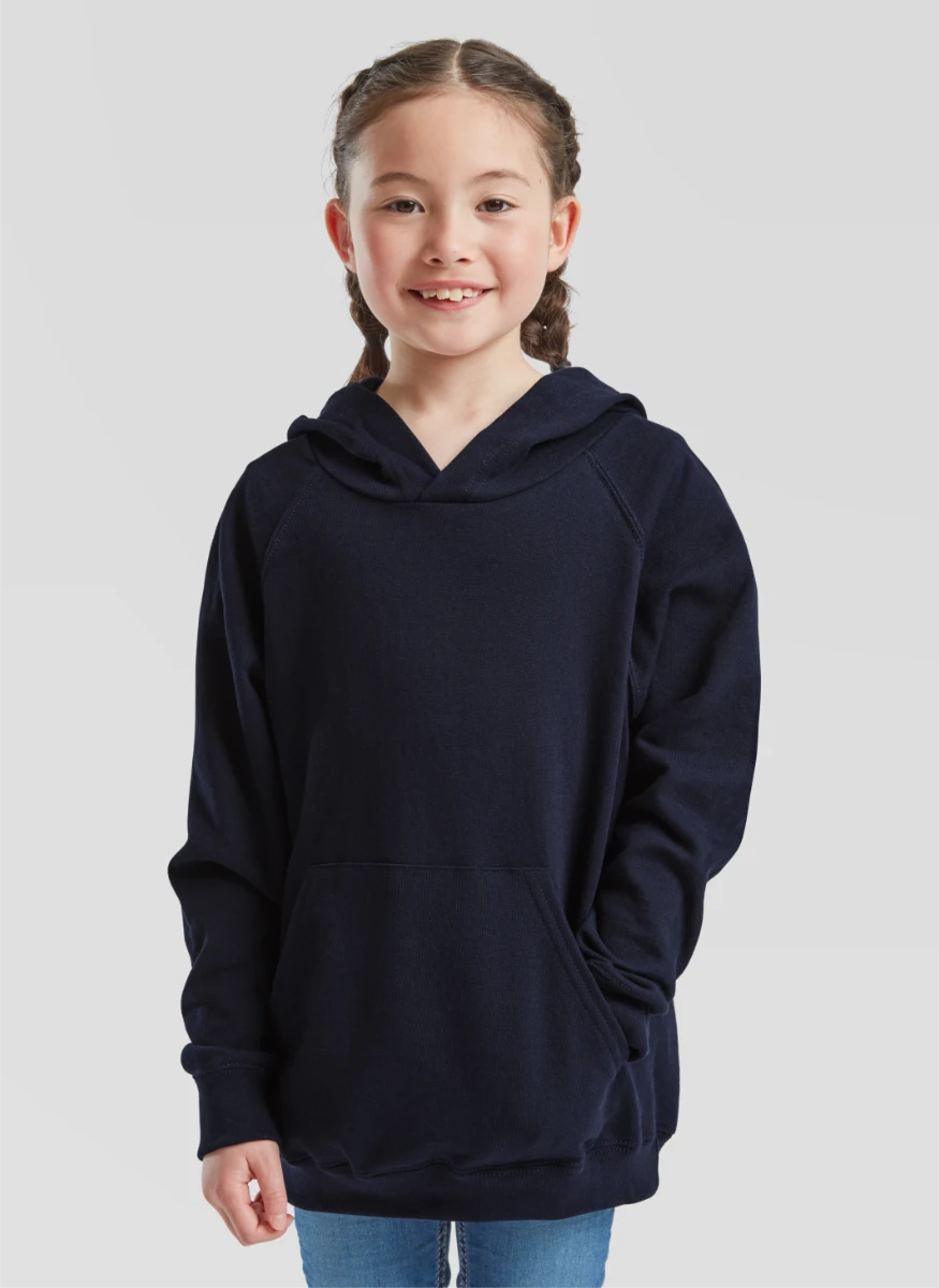 Fruit of the Loom Kids Lightweight Hooded Sweat