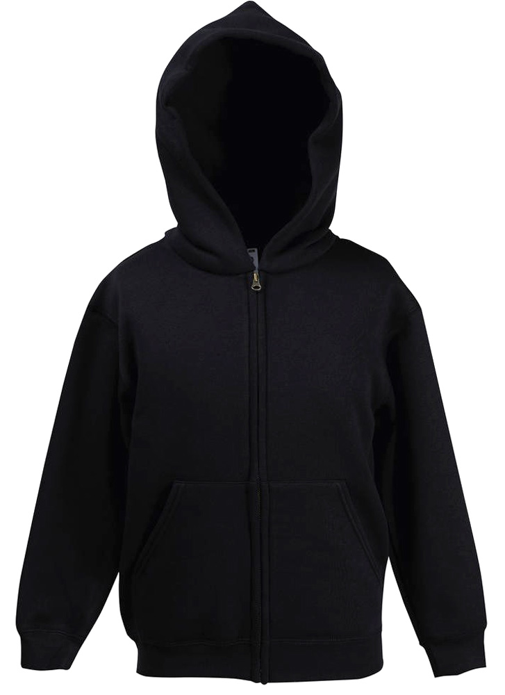 Fruit of the Loom Kids Premium Hooded Sweat Jacket