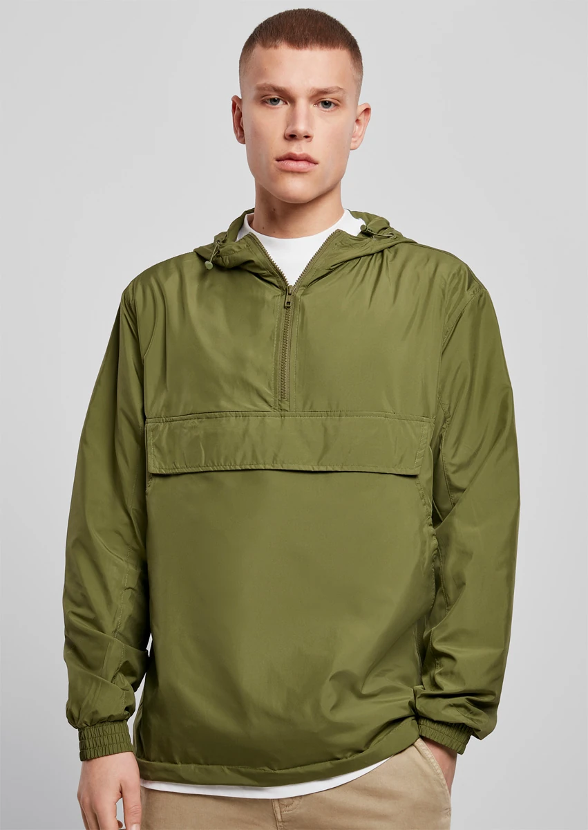 Build Your Brand Basic Pull Over Jacket