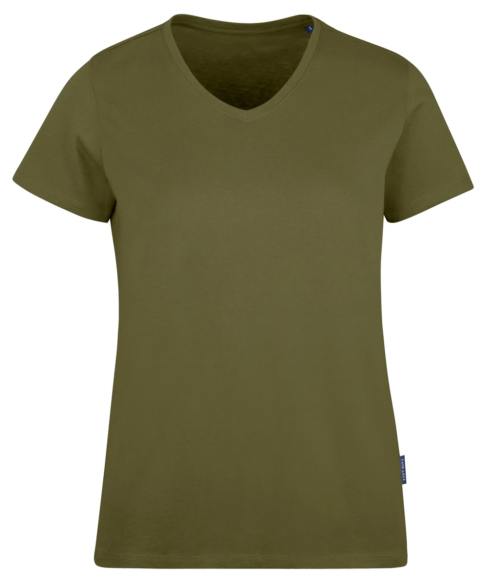 HRM Womens Luxury V-Neck Tee