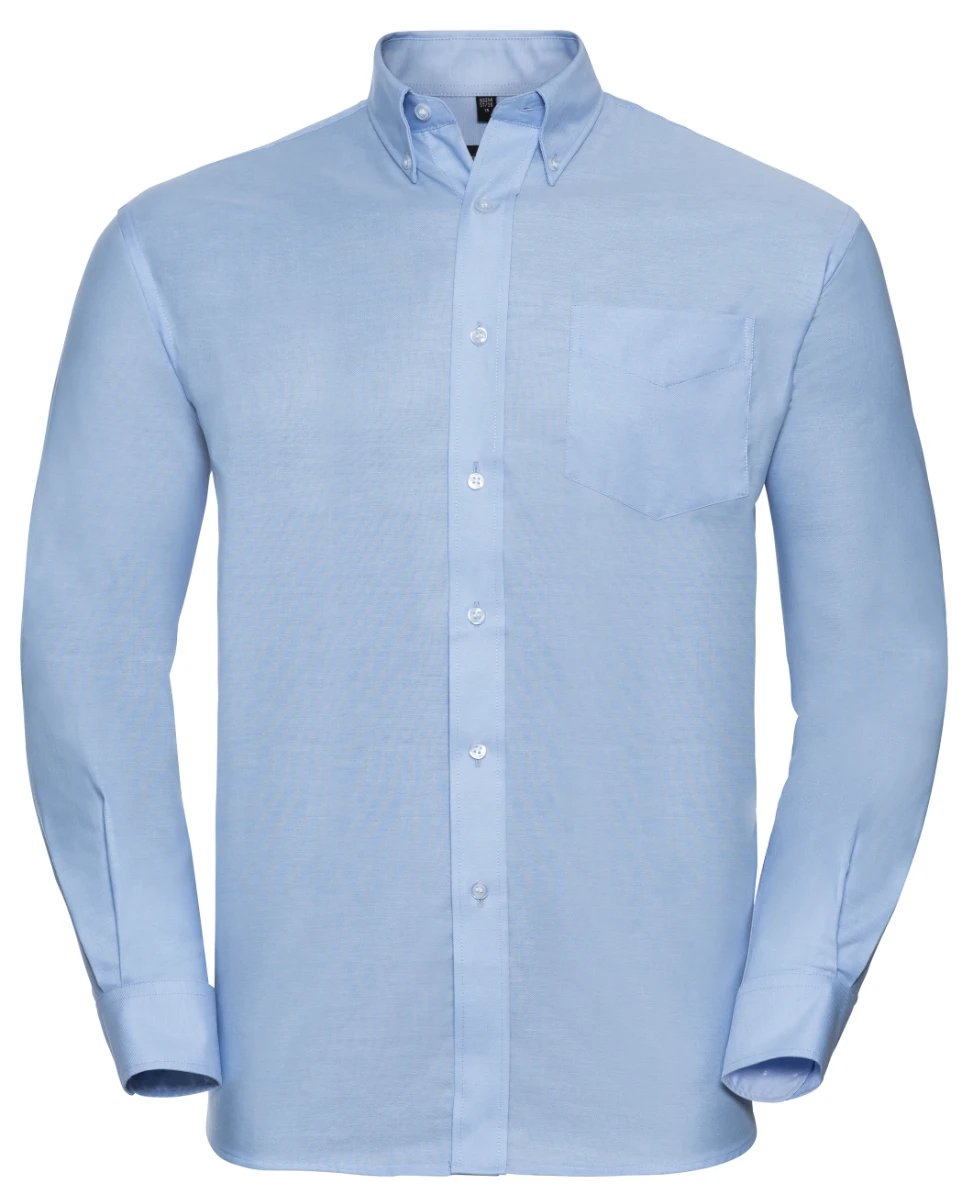 Russell Mens Longsleeve Classic Oxford Shirt