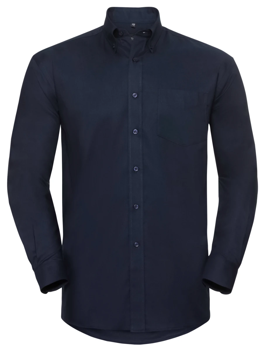 Russell Mens Longsleeve Classic Oxford Shirt