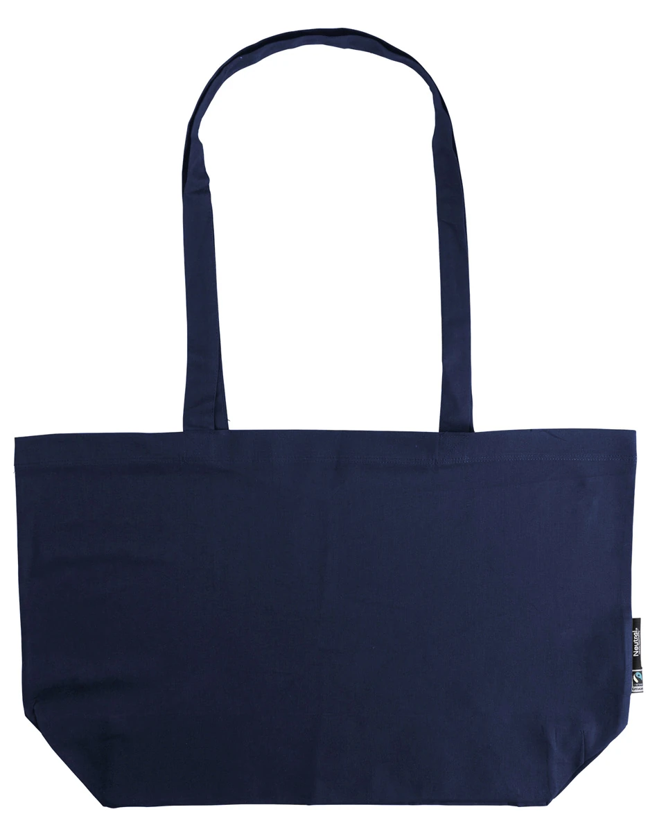 Neutral Shopping Bag With Gusset