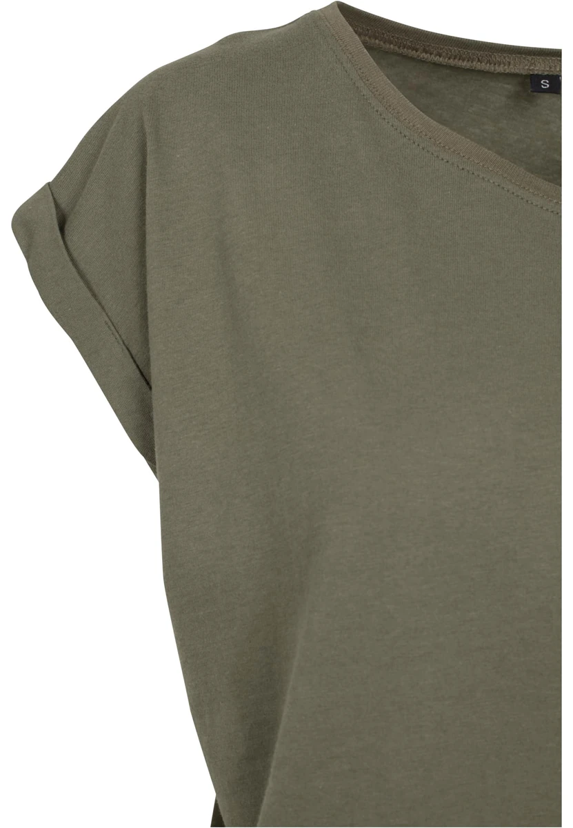 Build Your Brand Ladies Extended Shoulder Tee