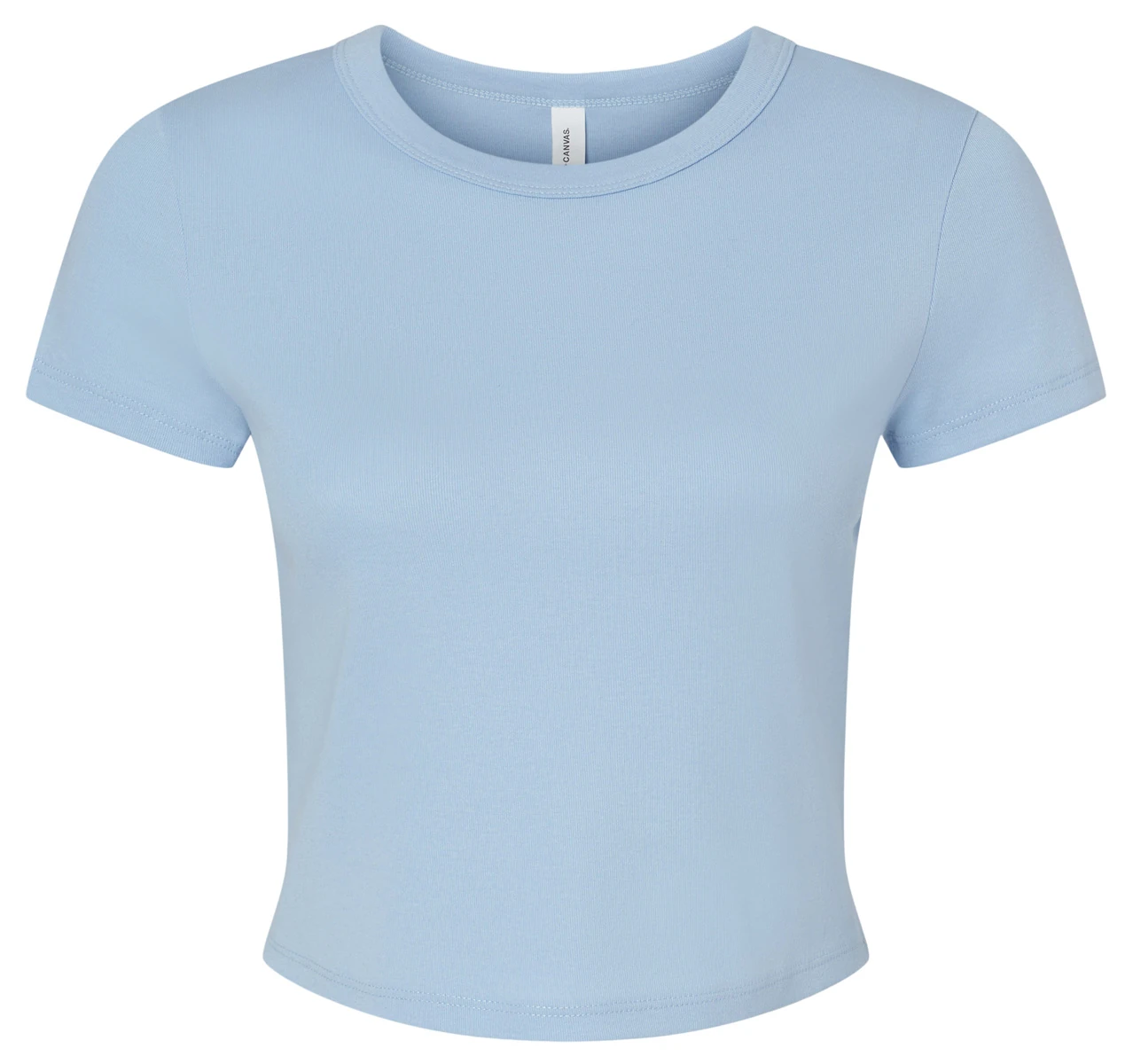 Bella Womens Micro Rib Baby Tee