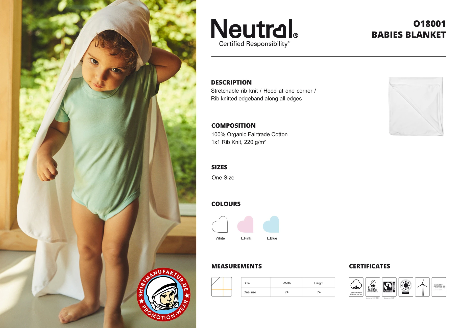 Neutral Babies Blanket