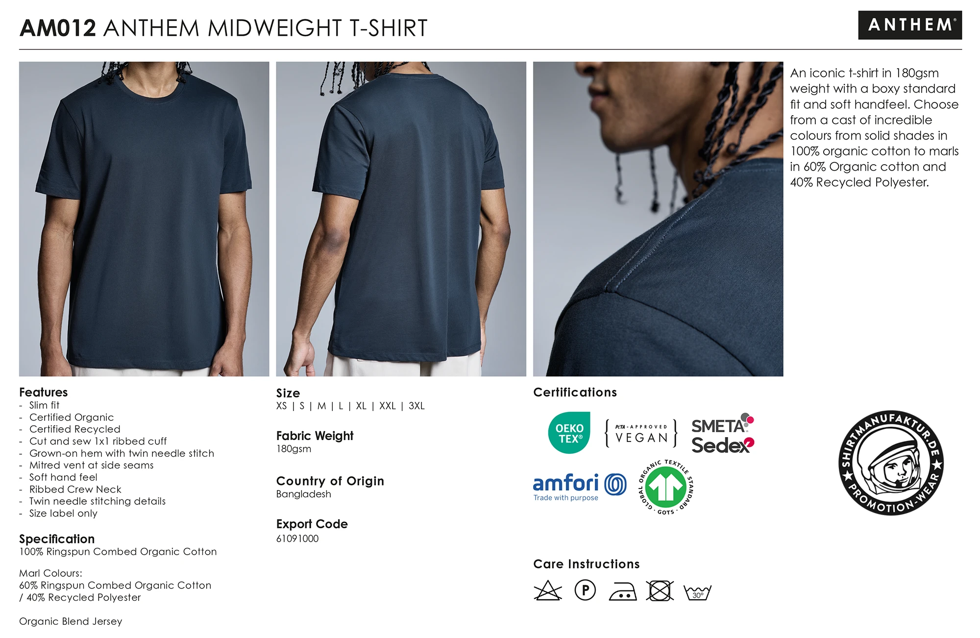 Anthem Midweight T-Shirt