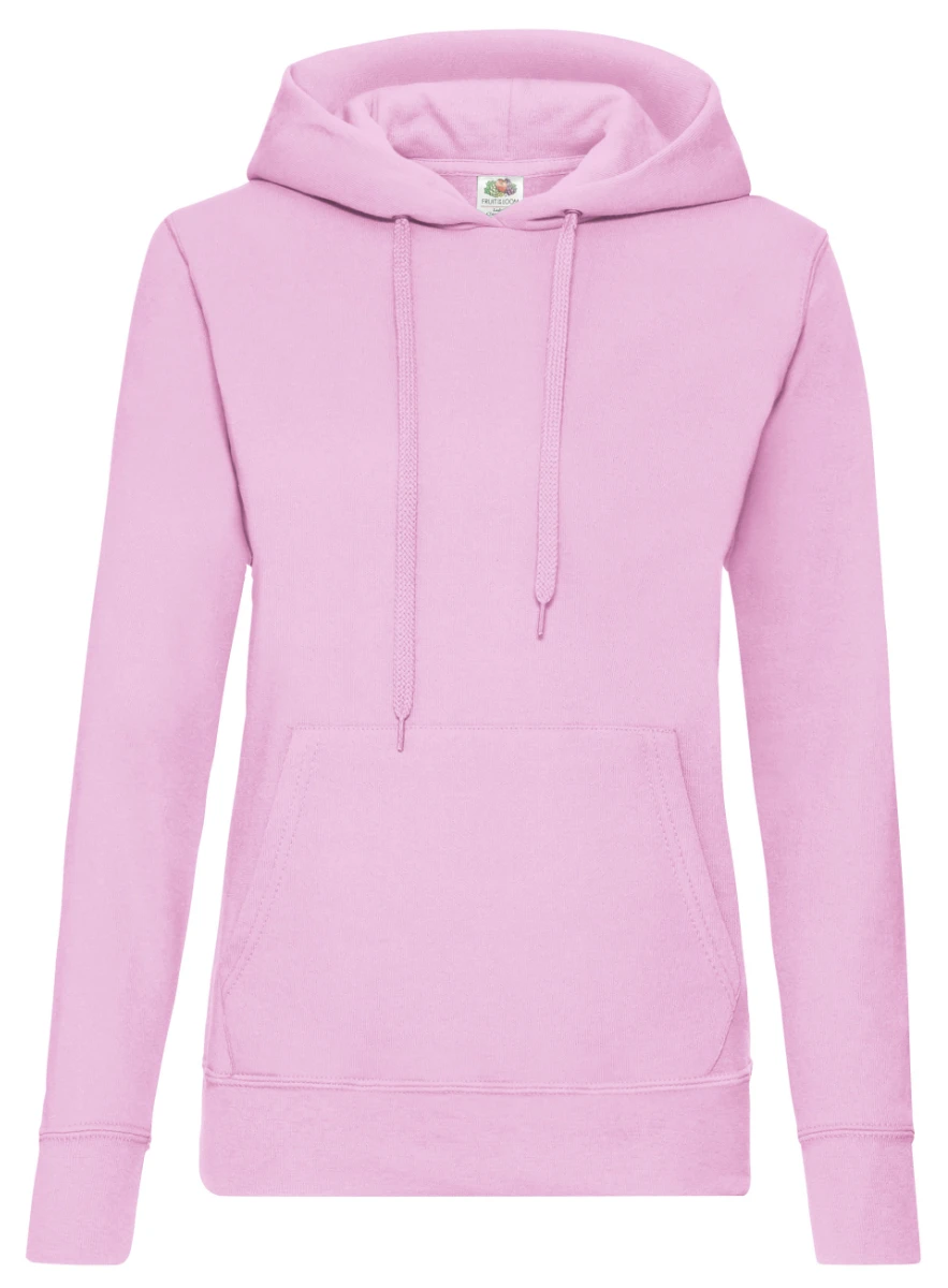 Fruit of the Loom Ladies Classic Hooded Sweat 