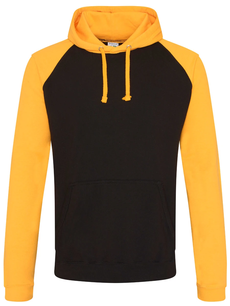 Just Hoods Baseball Hoodie
