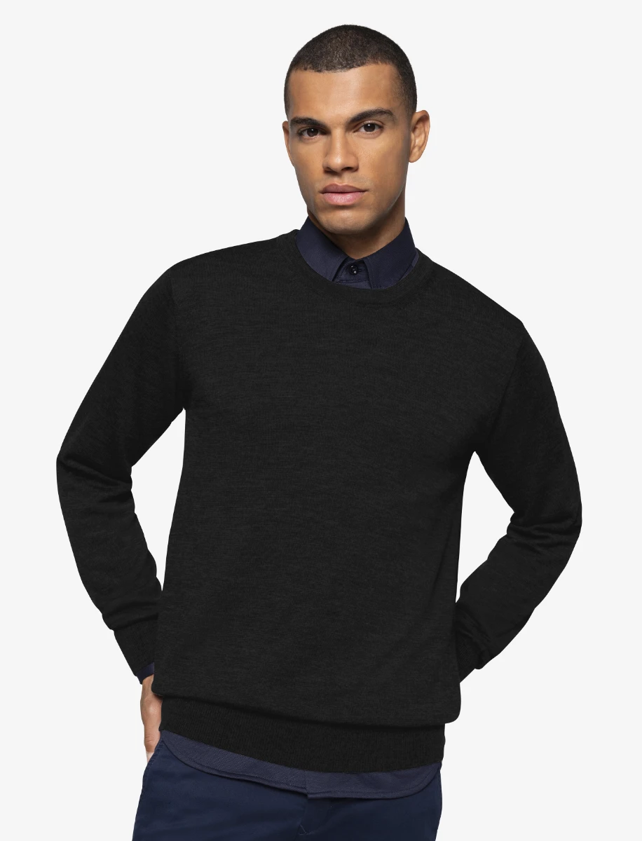 Hakro Pullover Merino Wolle