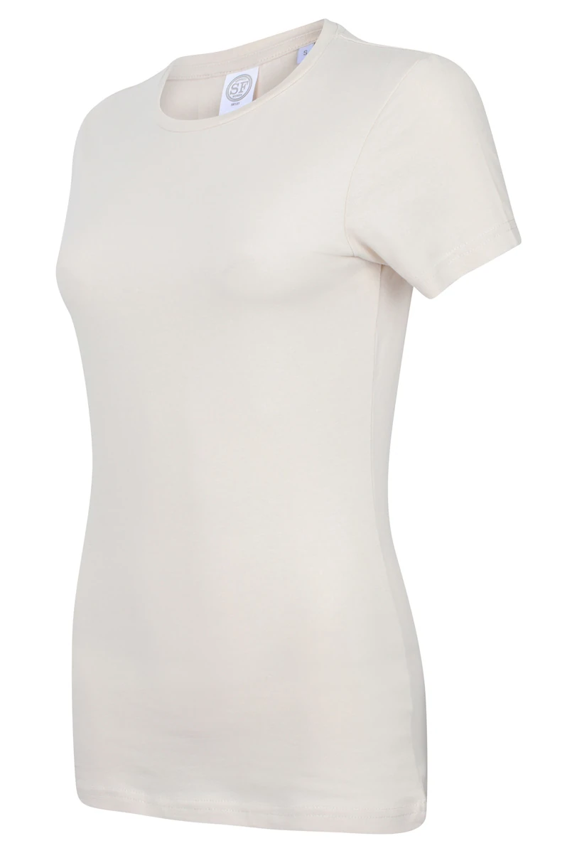 SkinniFit Womens Feel Good Stretch T