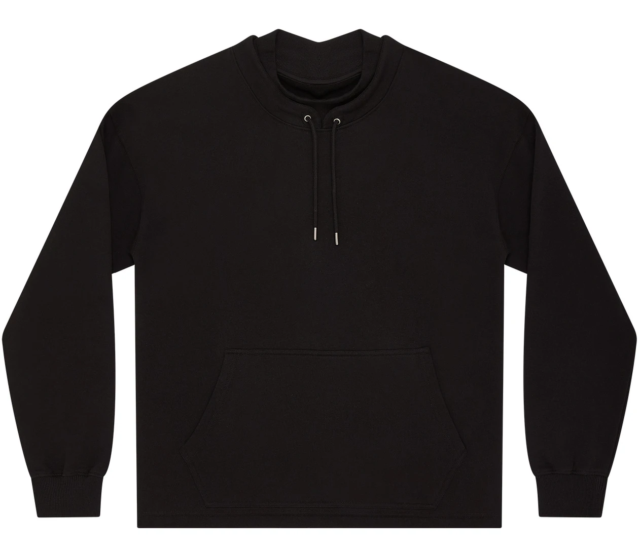 Earth Positive Mock Neck Sweatshirt