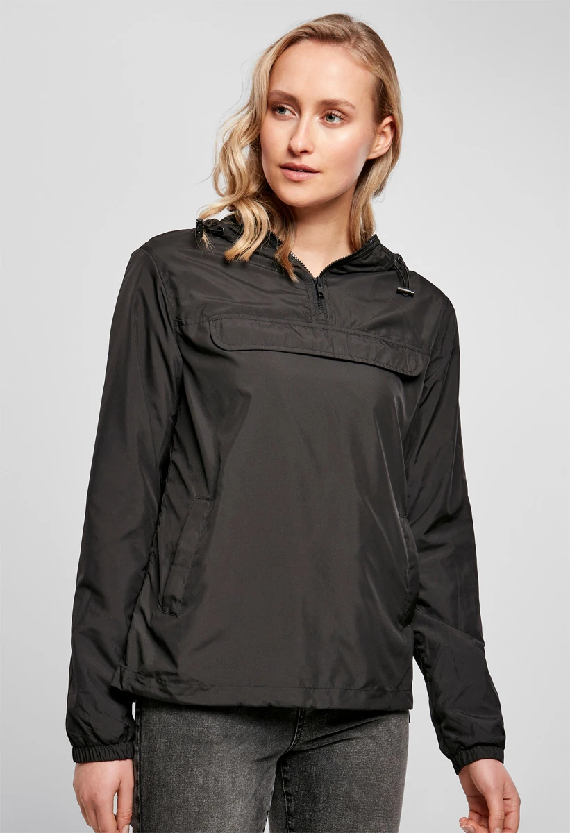 Build Your Brand Ladies Basic Pull Over Jacket