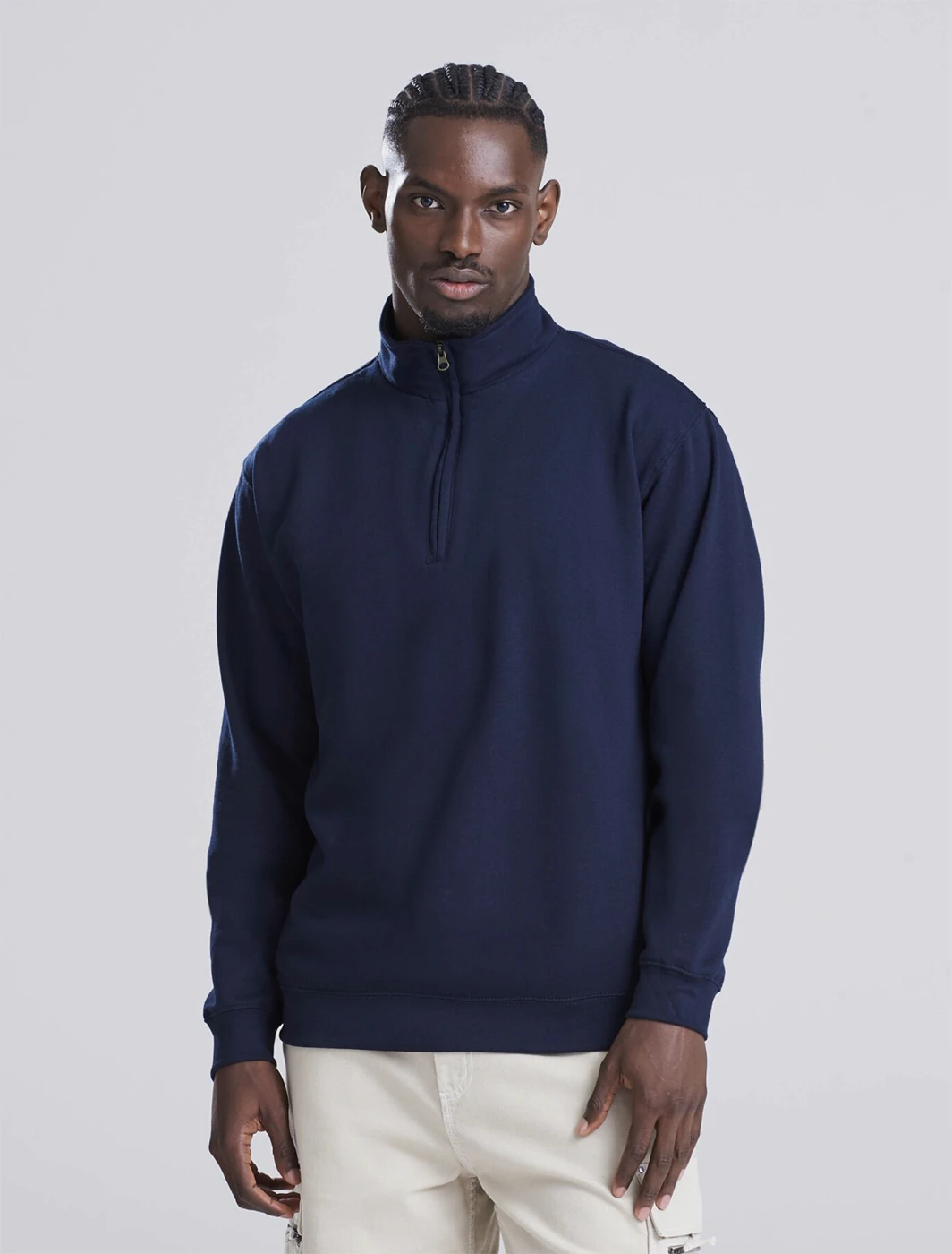 Just Hoods Sophomore 1/4 Zip Sweat