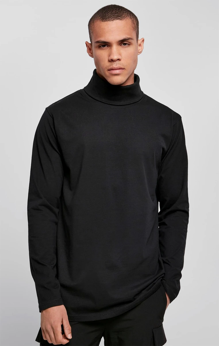 Build Your Brand Turtle Neck Longsleeve