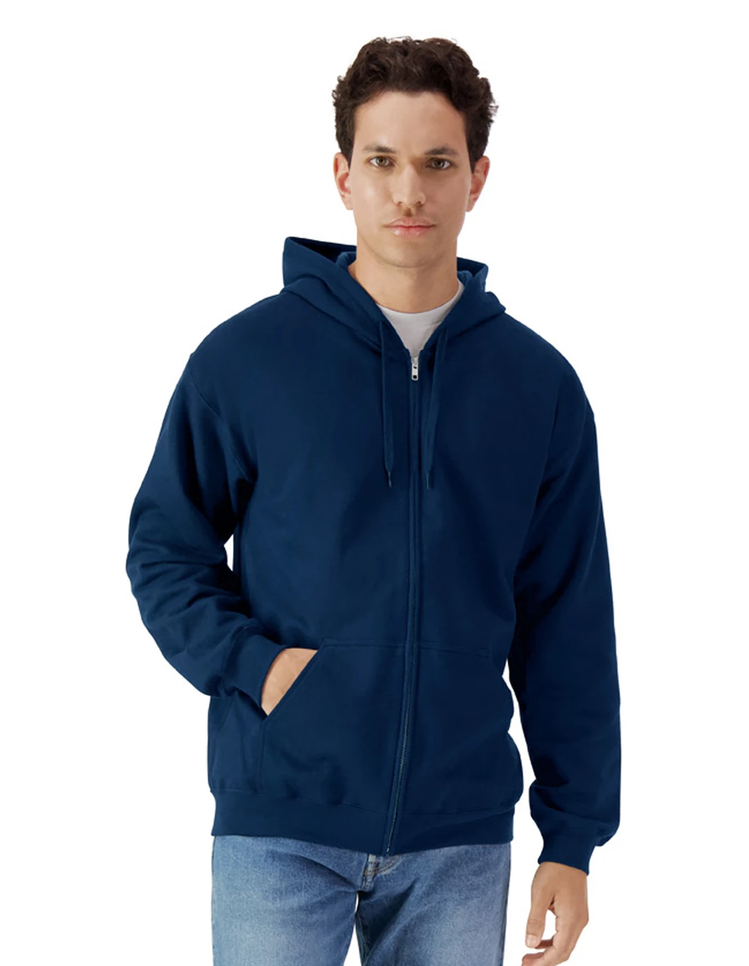 Gildan Softstyle Midweight Fleece Full Zip Hooded Sweatshirt