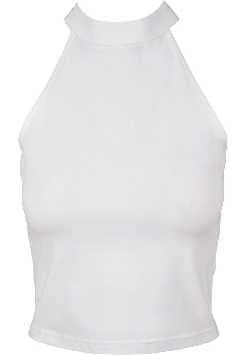 Build Your Brand Ladies Turtleneck Short Top