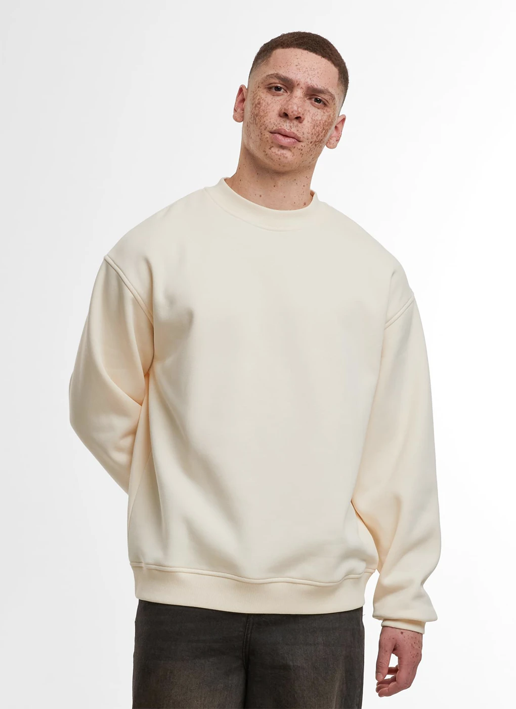 Build Your Brand Loose Fit Sweatshirt