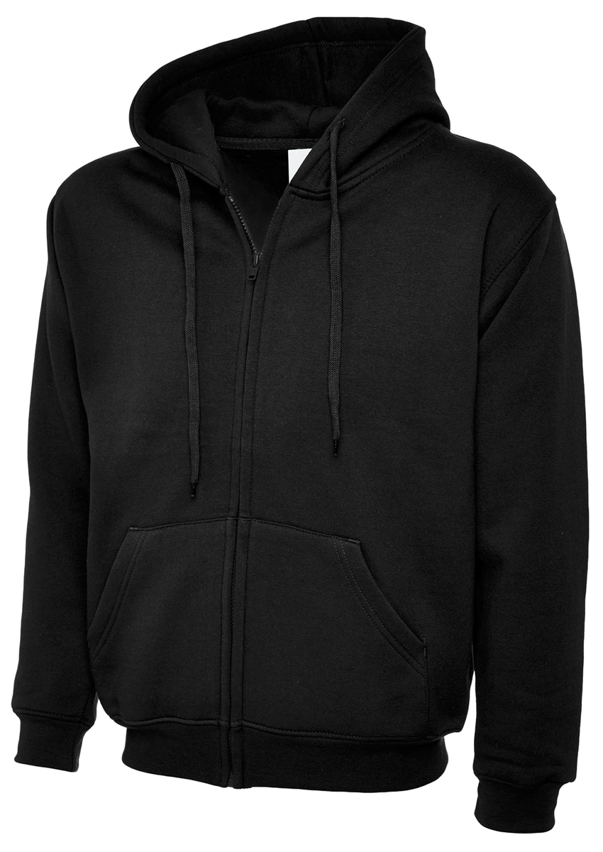 Uneek Classic Full Zip Hooded Sweatshirt