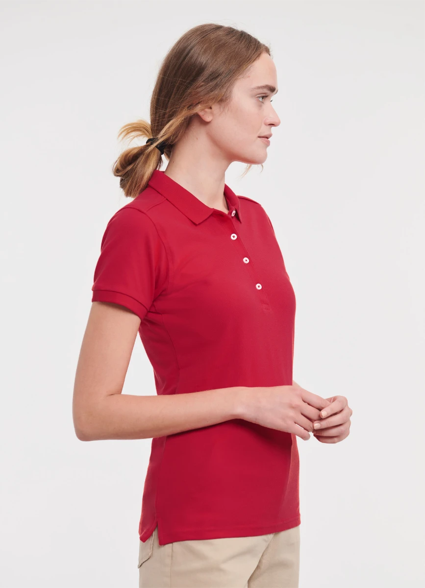 Russell Ladies Stretch Polo
