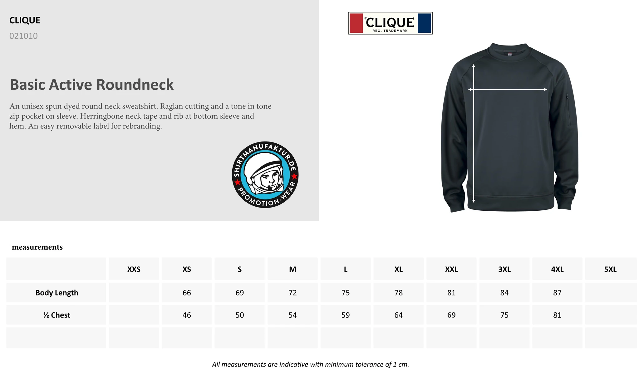Clique Basic Active Roundneck