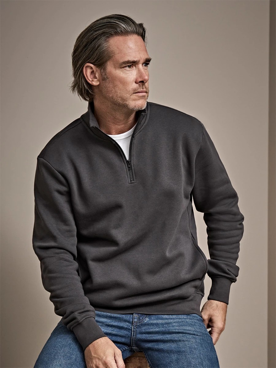 Tee Jays Half Zip Sweatshirt