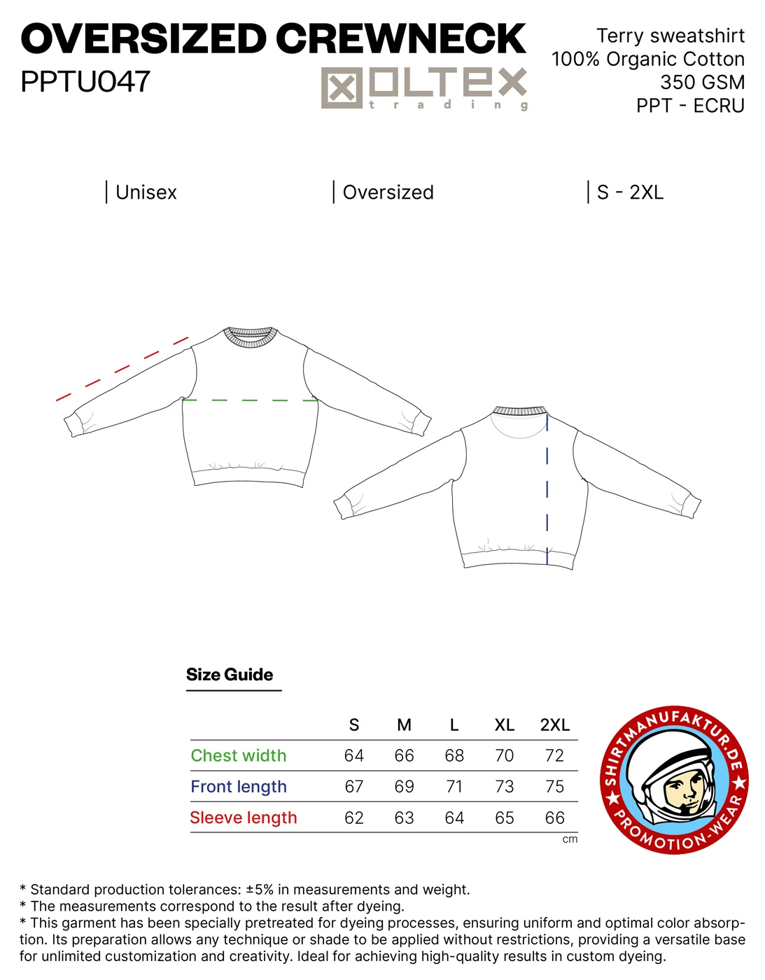 Oltex Oversized Crewneck
